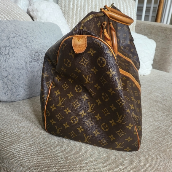 Louis Vuitton Keepall Bag Duffle 55 Monogram Canvas w/COA. - Picture 2 of 15